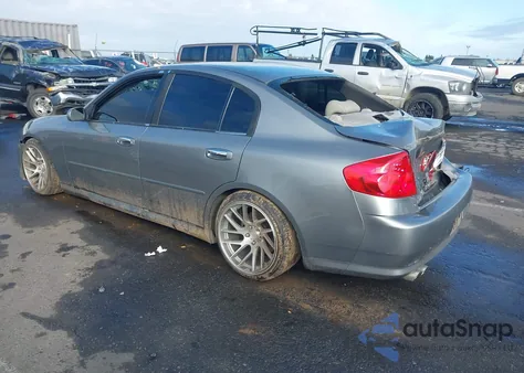 2006 Infiniti G35 из США, поврежденный, VIN JNKCV51E96M502706